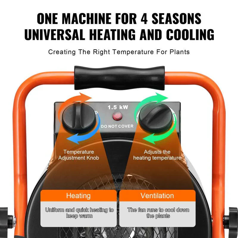 Powerful Portable Heating Cannon