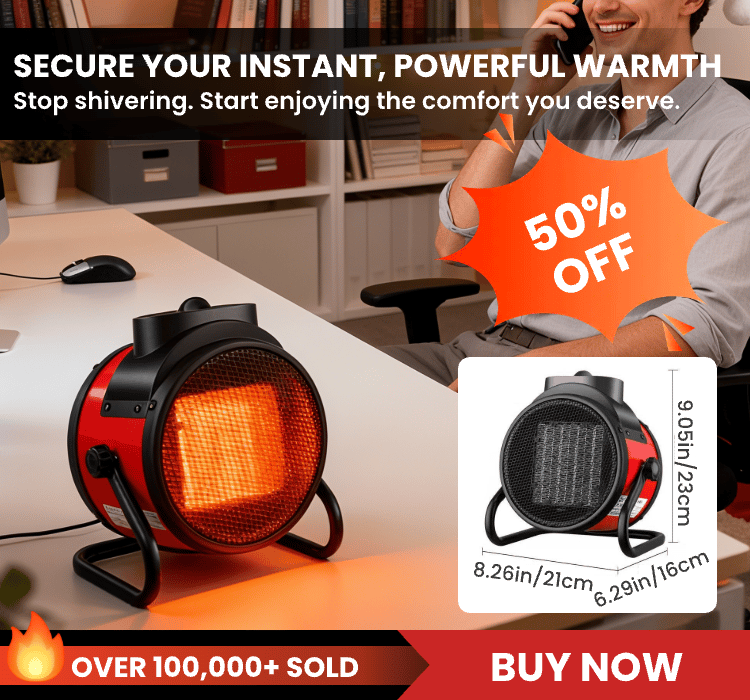 Powerful Portable Heating Cannon