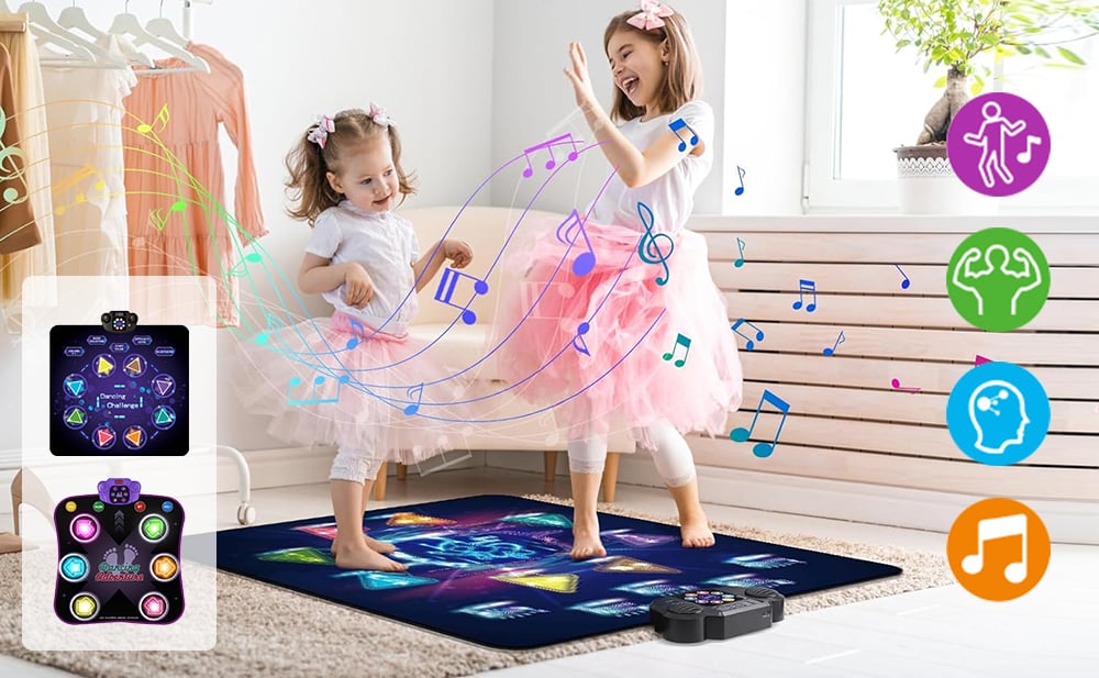 Heronzoo™ Led Bluetooth Kids Dance Mat